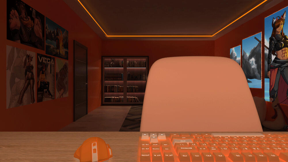 Desk Lights Off